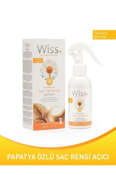 wiss Papatya Özlü Saç Rengi Açıcı Sprey 150ml ürün görseli 1