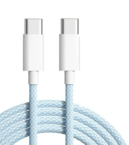 İPHONE 15 PRO UYUMLU 60W ŞARJ ve DATA KABLOSU ürün görseli 1