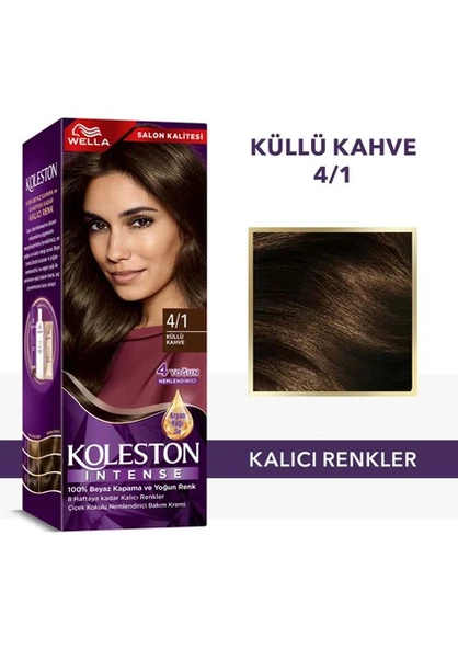 Wella Koleston Intense 4/1 Küllü Kahve - Resim 2