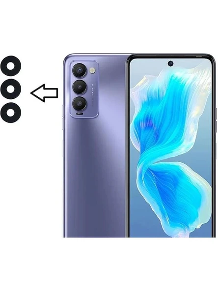 Tecno Camon 18P Ch7 Uyumlu Kamera Lens Camı ürün görseli 1