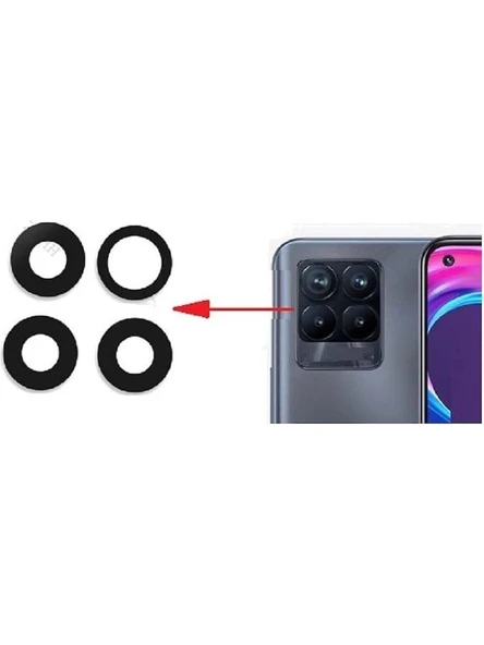 Realme 8i RMX3151 Uyumlu Kamera Lens Camı ürün görseli 1