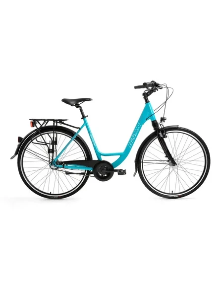 BİSAN RAMONA KADIN ŞEHİR BİSİKLETİ 53CM V 28 JANT 3 VİTES TURKUAZ PEMBE ürün görseli 1