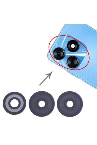 Tecno Uyumlu Spark 10 4G Kamera Lensi Cam KI5q ürün görseli 1