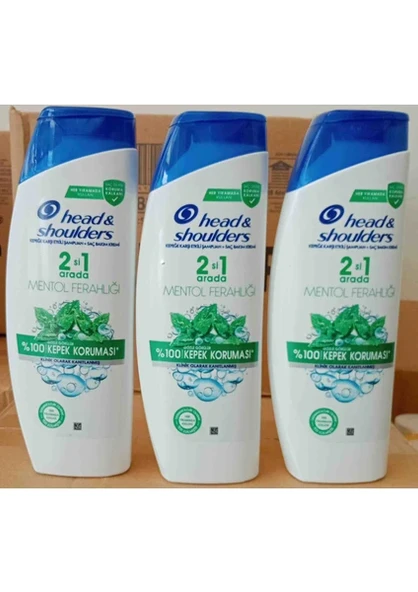 Head Sholders Mentol Ferahlığı 3 x 350ml ürün görseli 1