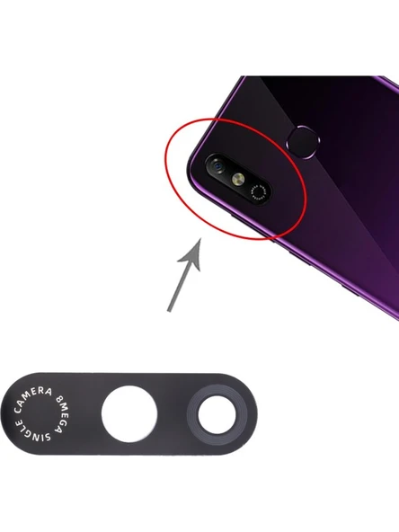 Infinix Smart 4 Arka Kamera Camı Lens Yapışkanlı ürün görseli 1