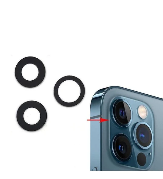 Apple iPhone 14 Plus  ile Uyumlu Kamera Camı ürün görseli 1