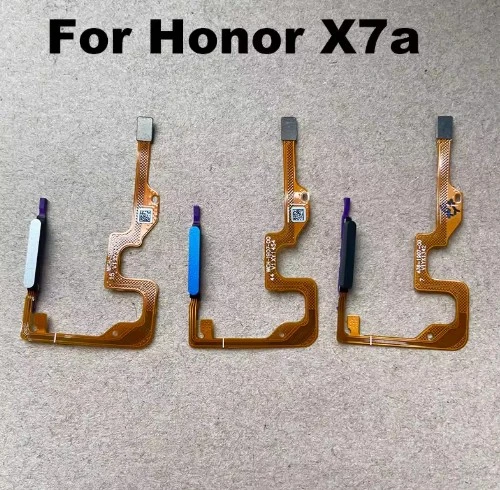 Huawei Honor X7a için parmak izi sensörü güç düğmesi Flex kablo dokunmatik kimlik sensörü ev düğmeleri Smartphone değiştirme ürün görseli 1