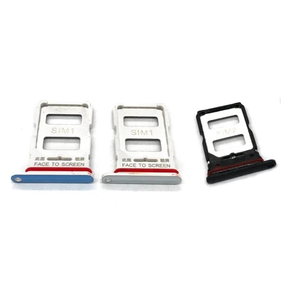 Xiaomi 12t Pro Sim Tepsisi Sim Tray - Mavi ürün görseli 1