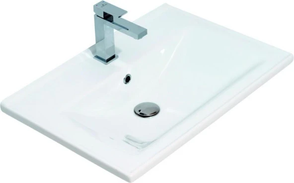 Alvit Thın 65 Cm Dolap Uyumlu Düz Lavabo ürün görseli 1