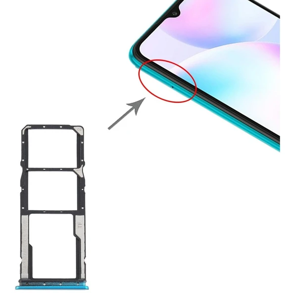 Xiaomi Note 11e Sim Tepsisi Sim Tray - Gümüş ürün görseli 1