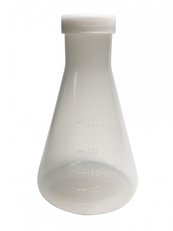 Erlenmayer 250ml. Plastik ürün görseli 1
