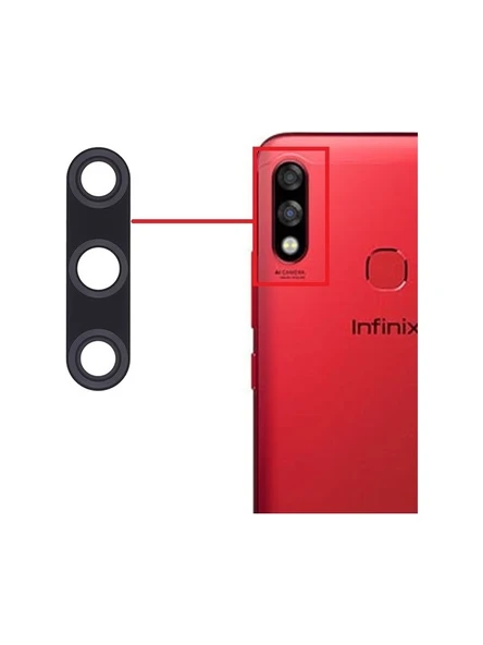 Infinix Hot 7 Pro Uyumlu Kamera Lensi Camı X625, X625B, X625, X625D ürün görseli 1