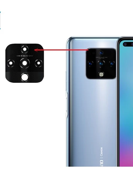 Tecno Camon 16 Premier Uyumlu Kamera Lensi Camı Ce9 CD6J ürün görseli 1