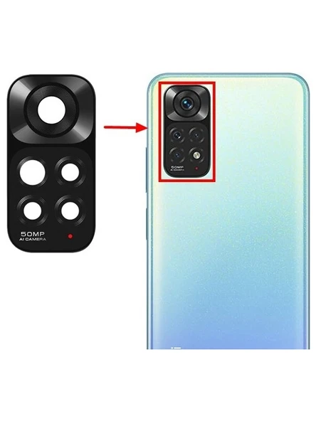 Xiaomi Redmi Note 11 4g Uyumlu Kamera Lensi Cam 21121119SC ürün görseli 1