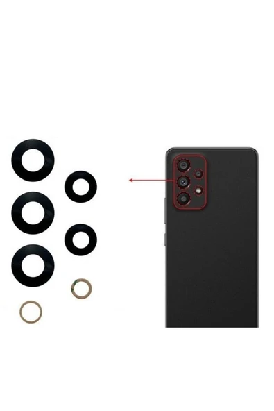 Samsung Galaxy A73 5g Uyumlu Kamera Lensi Cam Sm-a736b ürün görseli 1