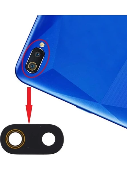 Realme C2 Uyumlu Kamera Lensi Camı RMX1941 RMX1945 ürün görseli 1