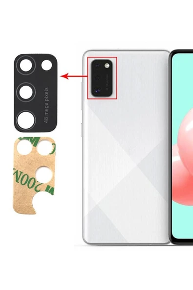 Samsung Galaxy A41 Uyumlu Kamera Lensi Cam SM-A415F ürün görseli 1