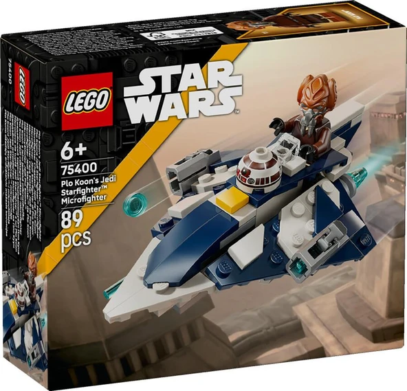 Lego Star Wars Plo Koon'un Jedi Starfighter  Mikro Savaşçısı 75400 ürün görseli 1