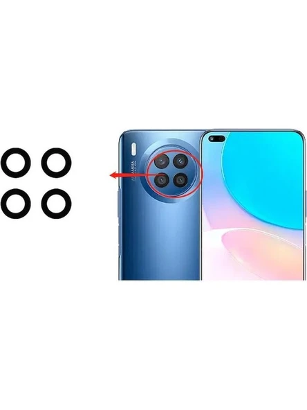 Huawei Nova 8i İle Uyumlu Kamera Camı ürün görseli 1