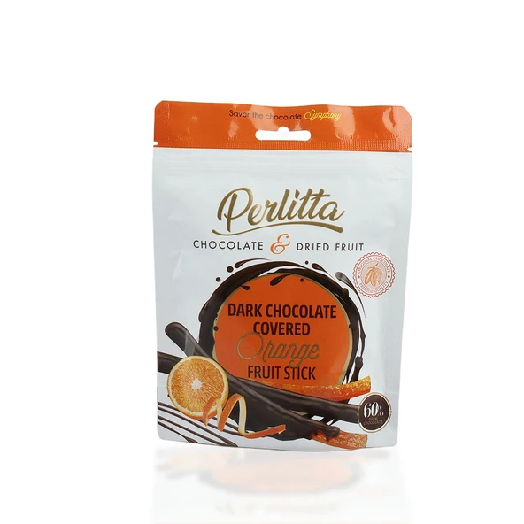 Perlitta Portakallı Bitter Çikolatalı Stick 70 Gr. (1 Paket) ürün görseli 1