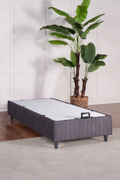Kilim Mobilya  Premium Bamboo Sleepy Baza Gri (BAŞLIK & YATAK DAHİL DEĞİLDİR) 90X190 ürün görseli 1