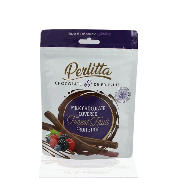 Perlitta Orman Meyveli Sütlü Çikolatalı Stick 70 Gr. (1 Paket) ürün görseli 1