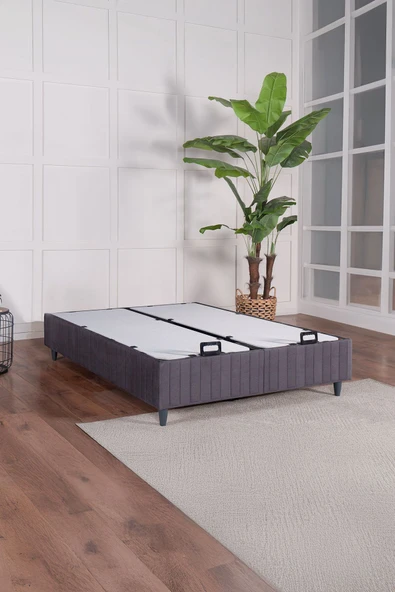 Kilim Mobilya  Premium Bamboo Sleepy Baza Gri (BAŞLIK & YATAK DAHİL DEĞİLDİR) 160X200 ürün görseli 1