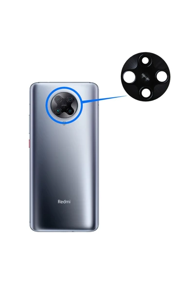 Xiaomi Uyumlu Poco F2 Arka Kamera Camı Lens ürün görseli 1