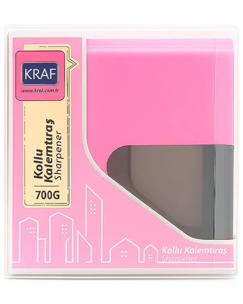 Kraf Kollu Kalemtraş Pembe 700G ürün görseli 1