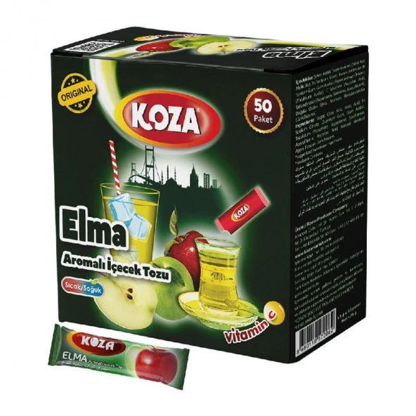 Koza Tek İçimlik Elma 1,5 Gr 50 Li 4 Adet ürün görseli 1