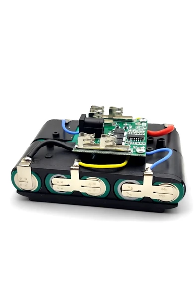 Depolife Şarjlı Batarya Grubu 5 li 18650 Li-ion Pil 12v 2500 Mah Pcbli Şarj Bms Devreli Pil Seti Okul Proje ürün görseli 1