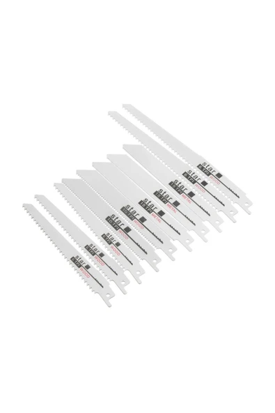 Aladdin Shop Tilki Kuyruğu Bıçakları 10lu Black Tools Ahşap Ve Metal Testere Bıçakları ürün görseli 1