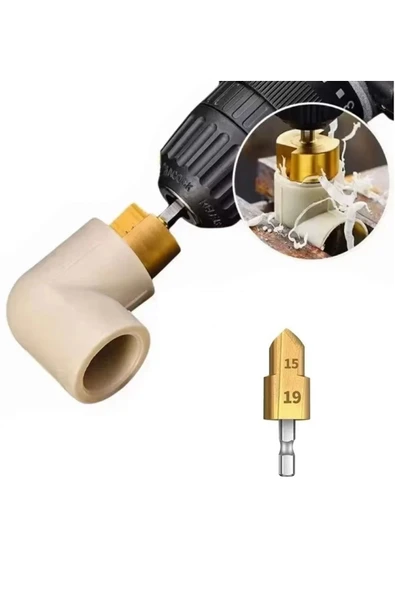 Depolife Pvc Boru Havşası 1/2 Pprc Boru Onarımı Için Rayba Matkap Uc Kutulu Boru Tamir Delme Genişletme Tıraş ürün görseli 1