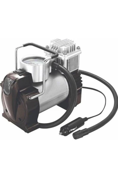 jetavm Karona Italy Çakmaklı 12 Volt Mini Araç Kompresörü - Fenerli ürün görseli 1