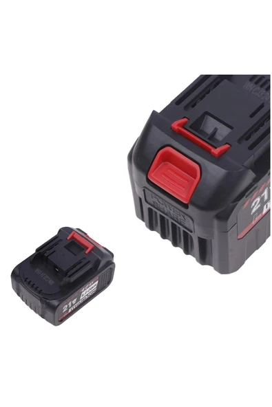 Depolife Şarjlı Matkap Için Yedek Batarya 24v 21v 18v Volt Şarjlı Makine Aküsü 10lu 18650 pil grubu 5.0 Amper ürün görseli 1