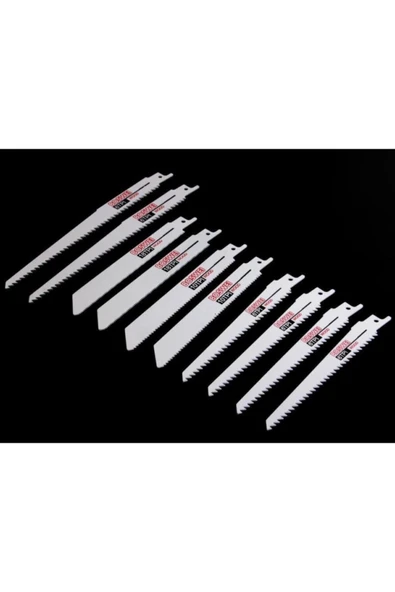 Depolife Tilki Kuyruğu Testere Seti 10 Parçalı  Ahşap metal Kemik Kesme lazer dişli ürün görseli 1