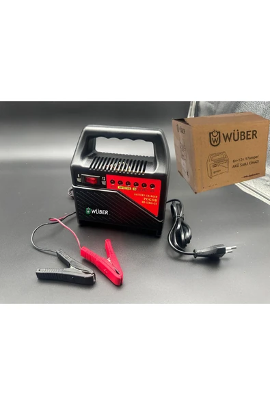 Backer Wüber 6-12v Akü Şarj Cihazı 17 Amper ürün görseli 1