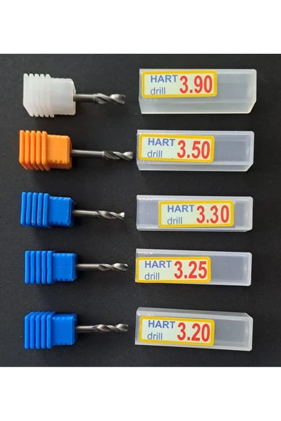 Depolife CNC Metal Sondaj Tungsten Karbür Uç Seti (3.20 - 3.90) Matkap için Hard drill Bıçak takımı ürün görseli 1