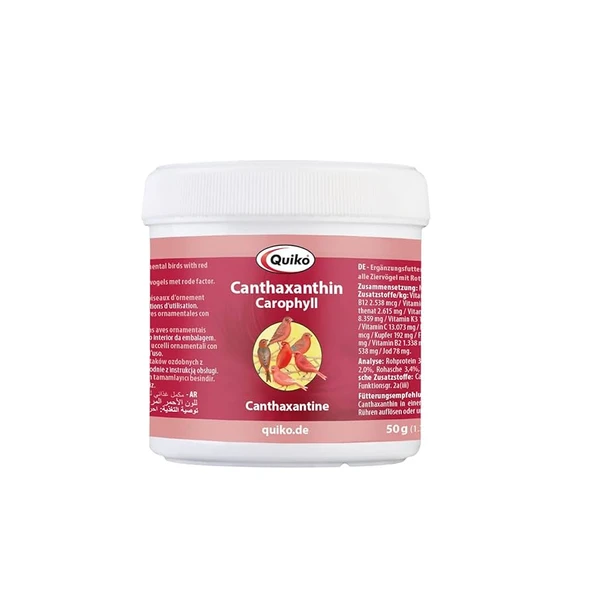 Quiko Canthaxantin Kırmızı Renk Boyası 100gr (Orjinal paket) ürün görseli 1