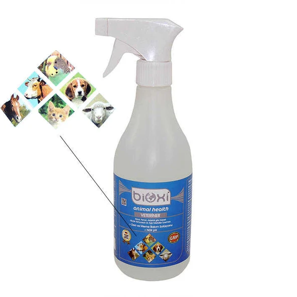 Bioxi Animal Health Deri Bakım Solüsyonu 500 ml ürün görseli 1