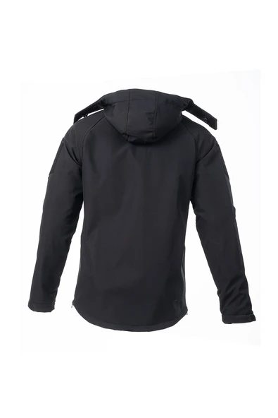 KARCAMP 331 MODEL KAMUFLAJ DOUBLE SOFTSHELL MONT (SİYAH) - Resim 2