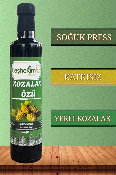Kozalak Özü 700 Gr Soğuk Press Yerli Kozalak Katkısız Saf Isıl İşlem Görmemiş ürün görseli 1