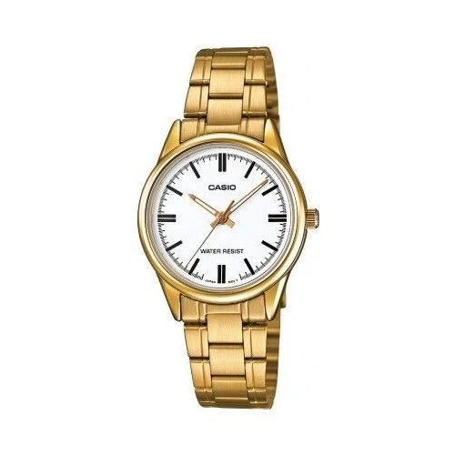 Casio LTP-V005G-7AUDF Quartz Çelik Altın Rengi Beyaz Kadran 28 mm Kadın Kol Saati ürün görseli 1
