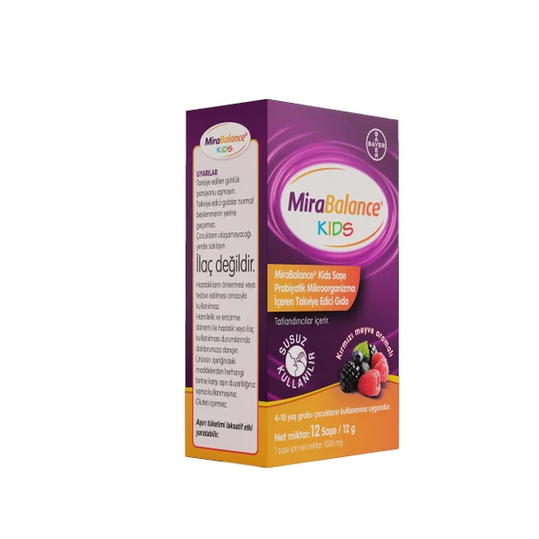 Mirabalance Kids Probiyotik 12 Saşe - Resim 2