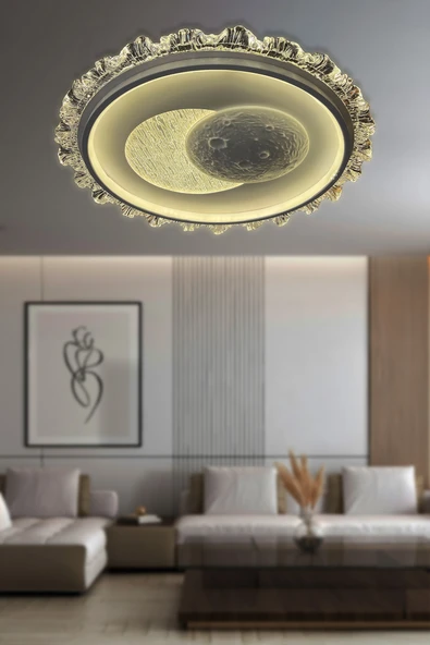 Rena Plafonyer Kumandalı Led Avize ürün görseli 1