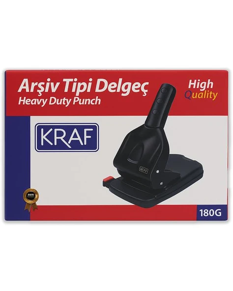 Kraf 65 Sayfa Arşiv Tipi Delgeç 180g ürün görseli 1