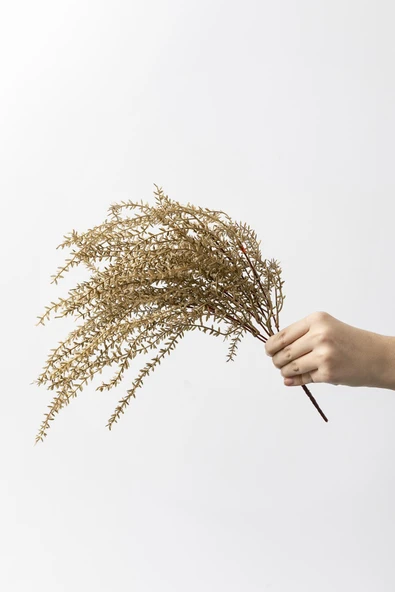 Yapay Cipso Demeti Gold 50 Cm 7 Dal (Uv) ürün görseli 1