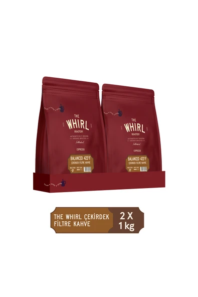 The Whirl Filtre Tanned 423°F Çekirdek Kahve 1 kg x 2 Adet ürün görseli 1