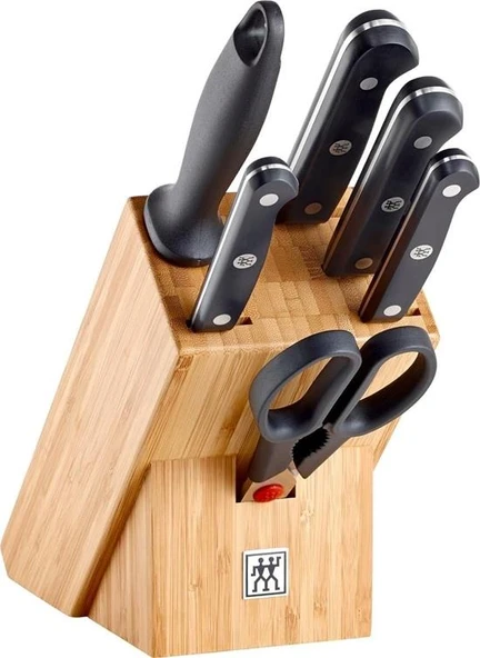 Zwilling Gourmet 361310020 7 Parça Bambu Bloklu Bıçak Seti ürün görseli 1