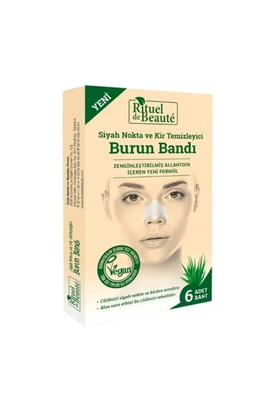 Rituel De Beaute Siyah Nokta Gözenek Arındırıcı Ve Kir Temizleyici Burun Bandı ürün görseli 1